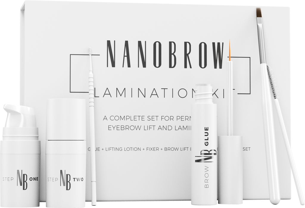 nanobrow Kit laminazione sopracciglia fai da te