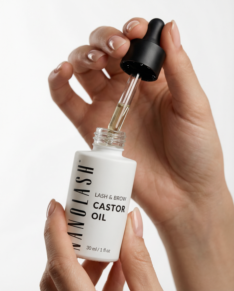 nanolash olio di ricino per sopracciglia